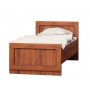 Nowoczesne łóżko 90 x 200 dwa kolory dąb lefkas dąb stuletni JAN T21 - Zdjęcie 2