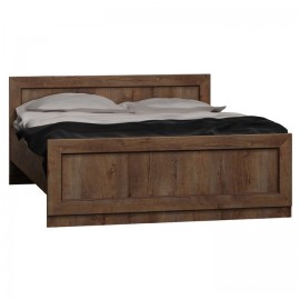 Nowoczesne łóżko pod materac 160 x 200 dąb lefkas dąb stuletni  JAN T20
