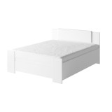 Klasyczne łóżko z zagłówkiem pod materac 160x200 DENIRO cztery kolory