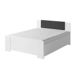 Duży zestaw mebli do sypialni  z nowoczesnym łóżkiem i szafą przesuwną 250 DENIRO 5